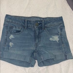 American Eagle jean shorts